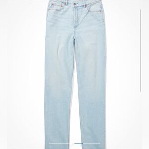 AE Strigid Highest Waist Crossover Baggy Straight Jeans